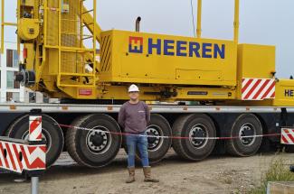 “Werken op hoogte, is gewenning. Dat is echt zo!” “Werken op hoogte, is gewenning. Dat is echt zo!”