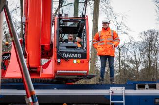 De dag van een kraanmachinist bij Heerengroep Roosendaal