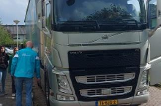 Dode hoekles Veilig Verkeer Nederland