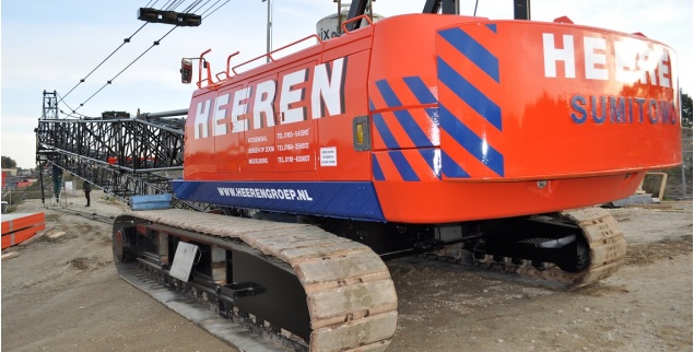 Sumitomo SC700 Verticaal transport Kraanverhuur