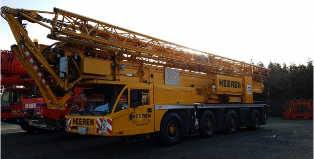 Spierings SK 498AT4 mobiele torenkraan huren